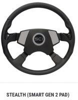 SC Semi Truck Steering Wheel. 18” STEALTH GEN 2