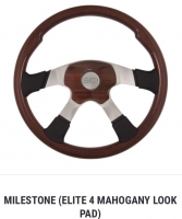 #1 Seller SC Semi Truck Steering Wheel. 18” MILESTONE Elite 4