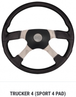 SC Semi Truck Steering Wheel. 18” TRUCKER 4 Sport 4. 