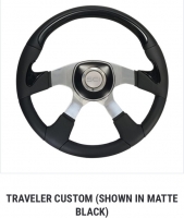 SC Semi Truck Steering Wheel. 18” TRAVELER CUSTOM. 