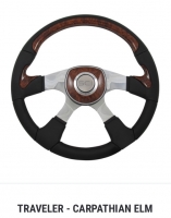 SC Semi Truck Steering Wheel. 18” TRAVELER CUSTOM. 