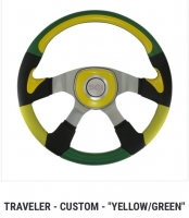 SC Semi Truck Steering Wheel. 18” TRAVELER CUSTOM. 