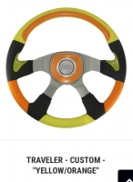 SC Semi Truck Steering Wheel. 18” TRAVELER CUSTOM. 